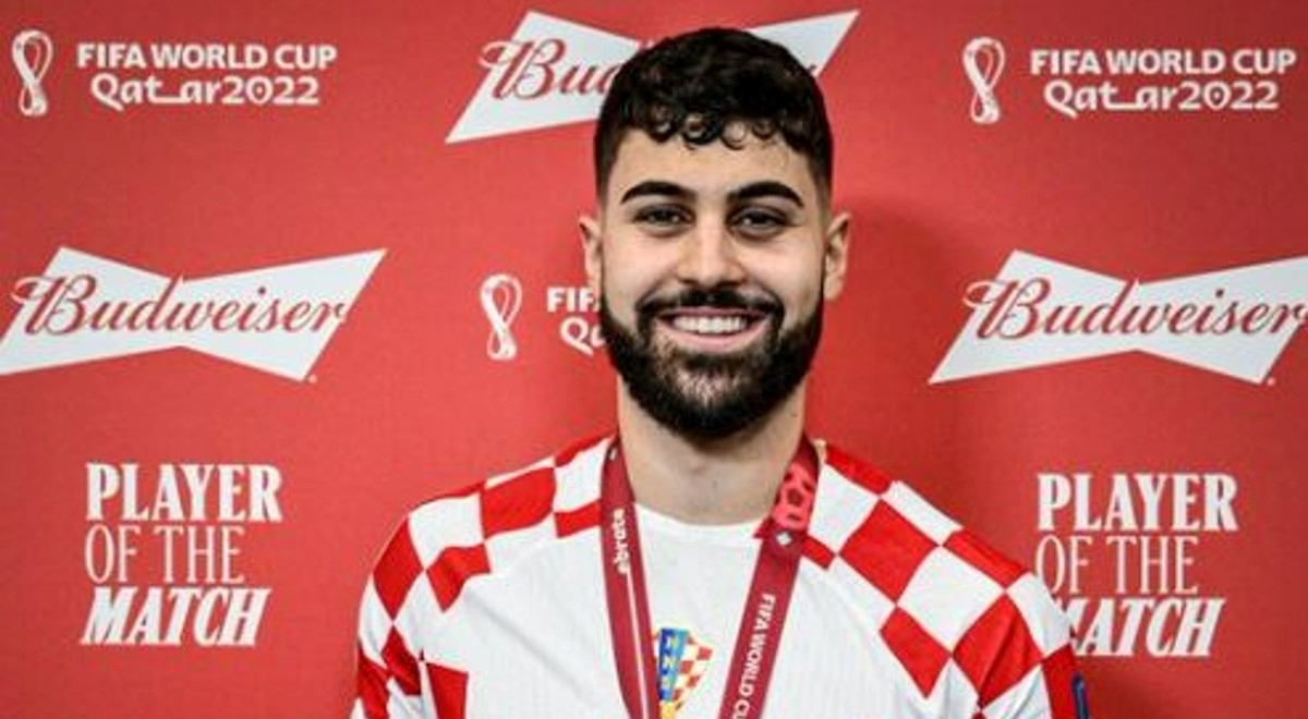 Joško Gvardiol proglašen najboljim igračem utakmice za treće mjesto