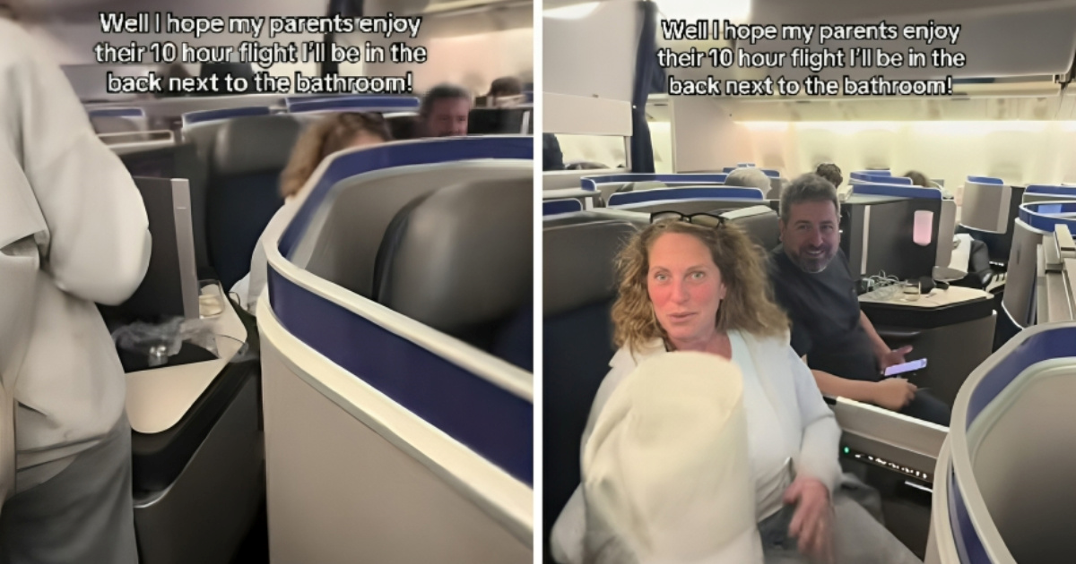 Roditelji letjeli u prvoj klasi 10 sati. Ljudi iznenađeni gdje su sjedila njihova djeca