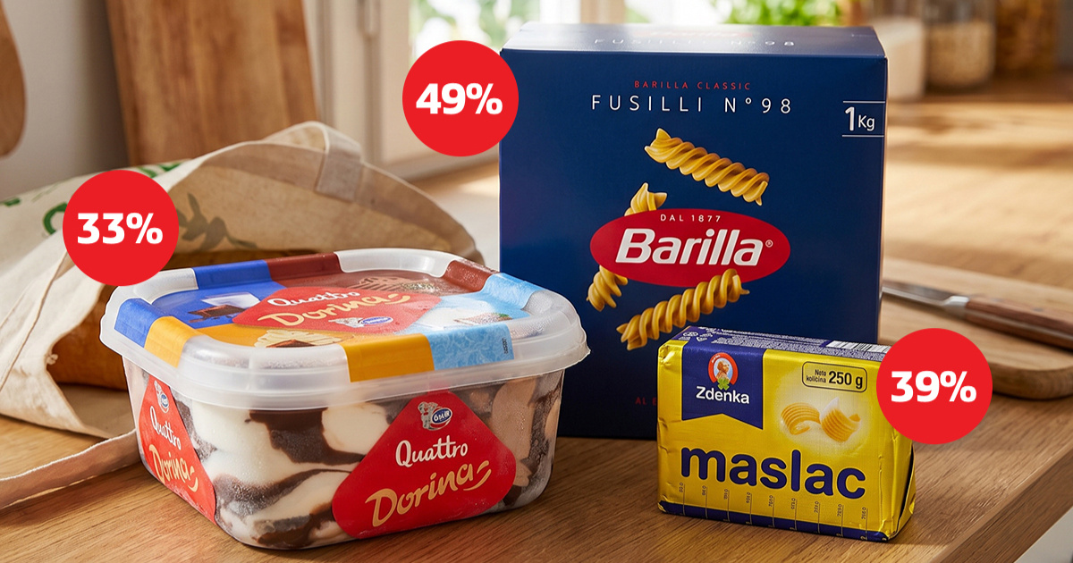 Na hrani se može uštedjeti i do 65%, izdvojili smo najjače akcije u trgovinama