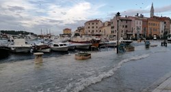 More poplavilo ulice i rive u Istri: "Jedan od najvećih vodostaja od 1929."
