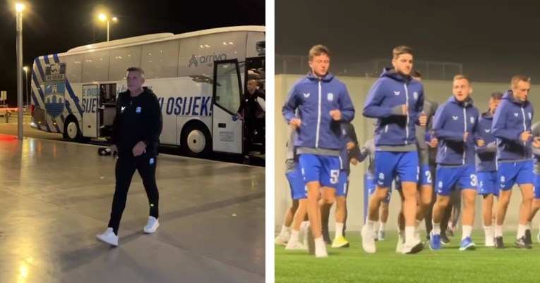 Zekićevi igrači trenirali u šest ujutro nakon rušenja Hajduka. Pogledajte scene
