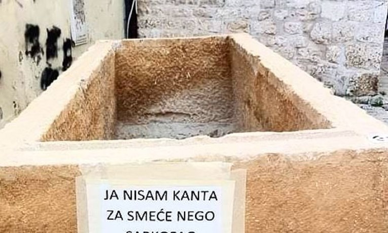 Obavijest u Trogiru izazvala različite reakcije: Ja nisam kanta za smeće nego...