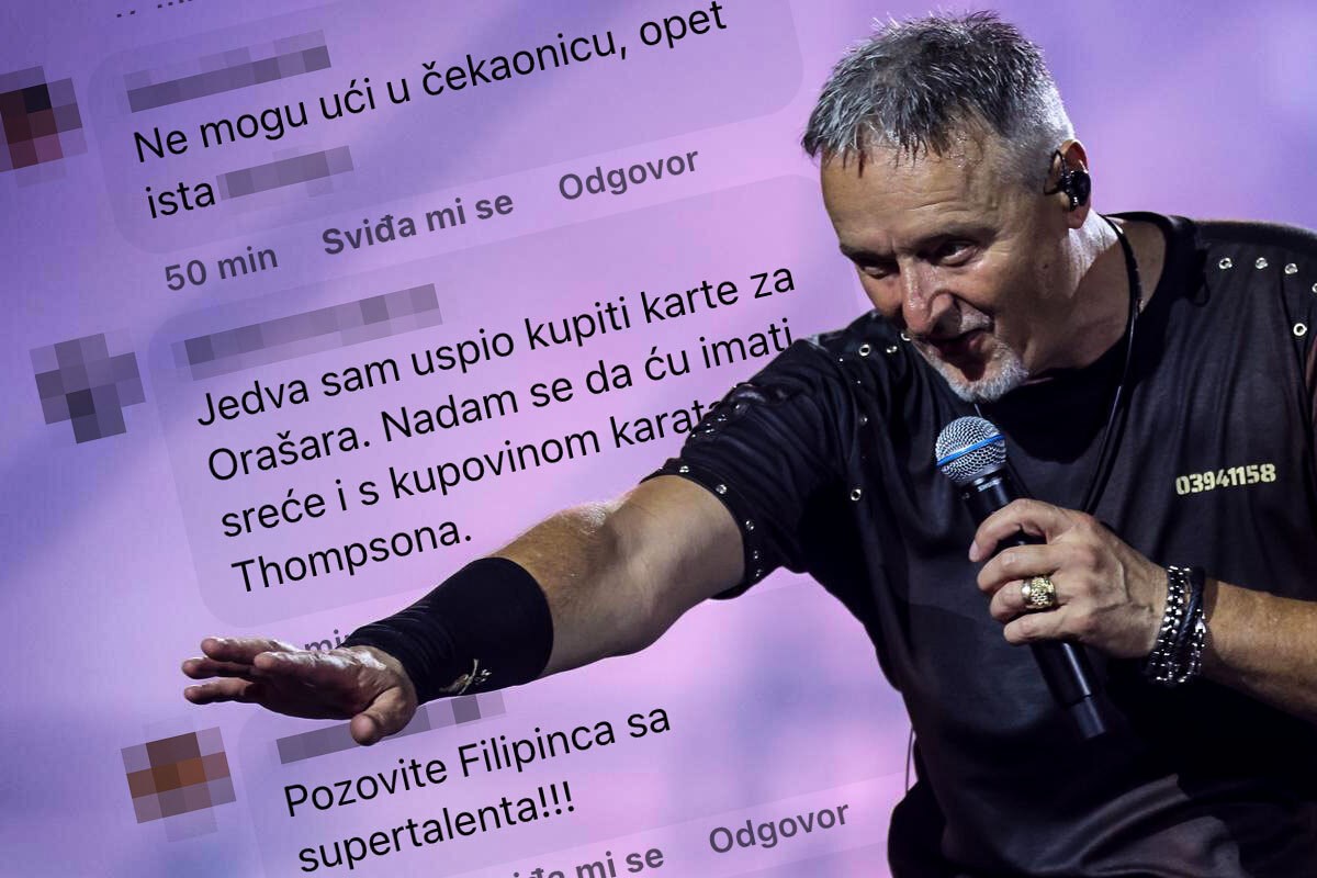 "Sretan blagdan pada Entrija": Hrvati se sprdaju s kaosom oko ulaznica za Thompsona