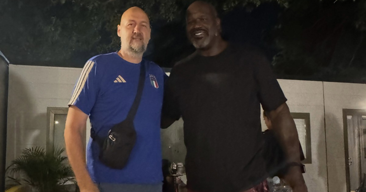 FOTO Shaq sreo Dinu Rađu nakon 29 godina. Evo što mu je rekao
