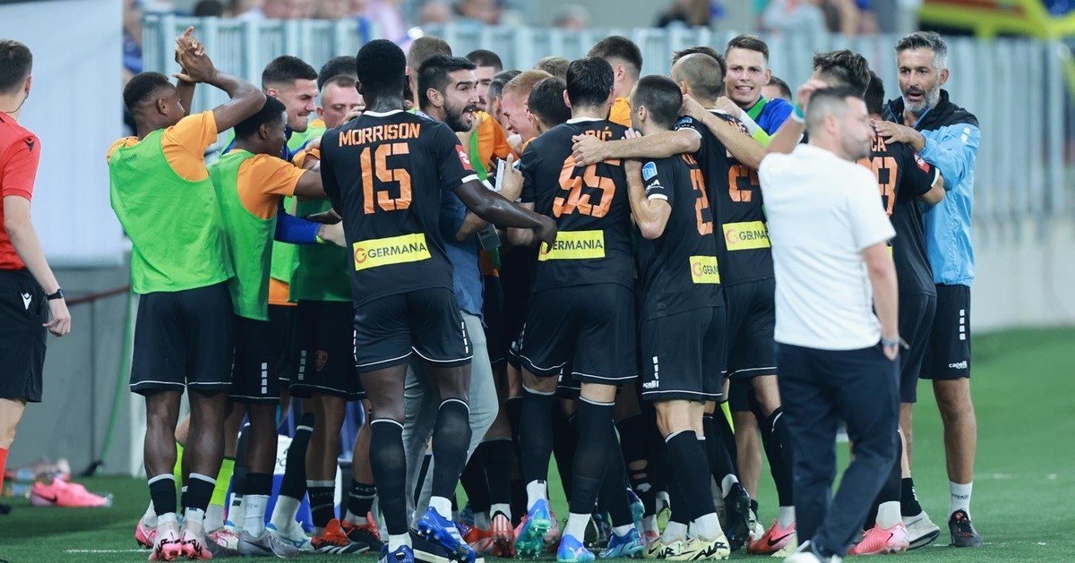 OSIJEK - ŠIBENIK 1:2 Šibenik iznenadio Osijek. Čavlina poklonio dva gola