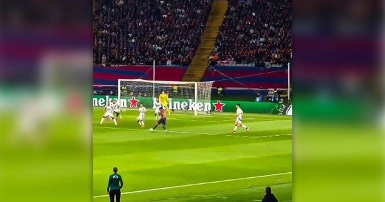 Pojavio se video Yamalove golčine snimljen s tribine. Pogledajte je iz neobičnog kuta