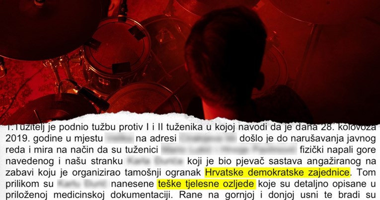 Pjevač brutalno pretučen na HDZ-ovom derneku, ostao bez zuba. Doznali smo detalje
