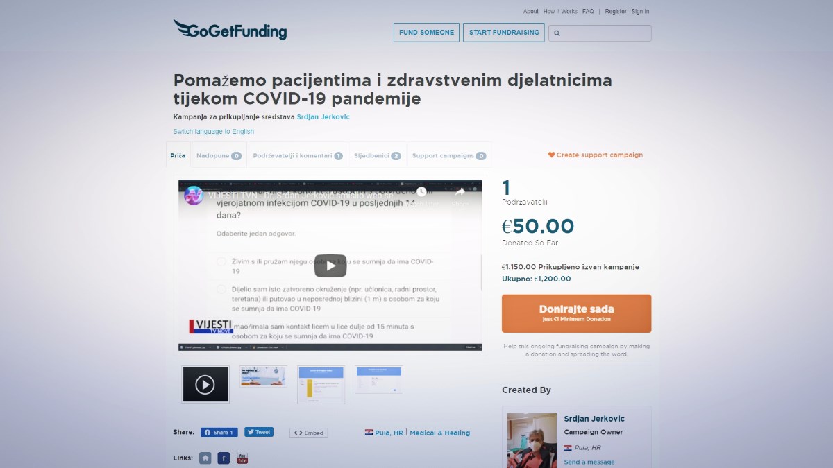 Liječnik koji je pokrenuo umjetnu inteligenciju za pomoć pacijentima traži donacije