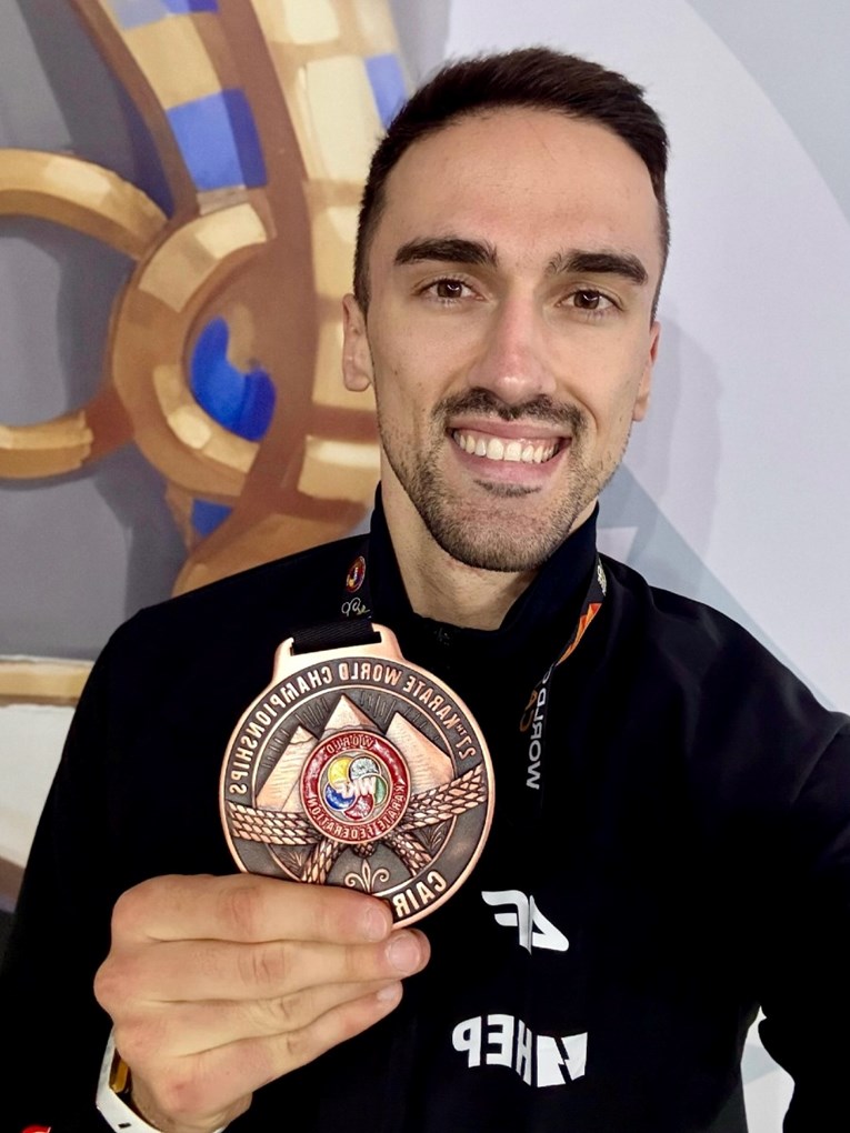 Ivan Kvesić osvojio broncu na SP-u u karateu