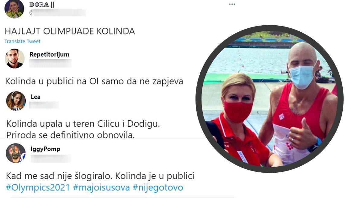 "Samo da ne zapjeva": Twitter preplavile fore o Kolindi na Olimpijskim igrama