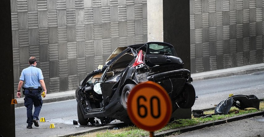 Teška nesreća u Zagrebu: Vozač poginuo, auto zdrobljen. Policija traži pomoć građana
