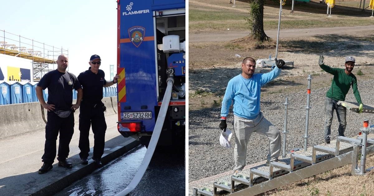 FOTO Pogledajte kako izgleda Hipodrom dan prije koncerta