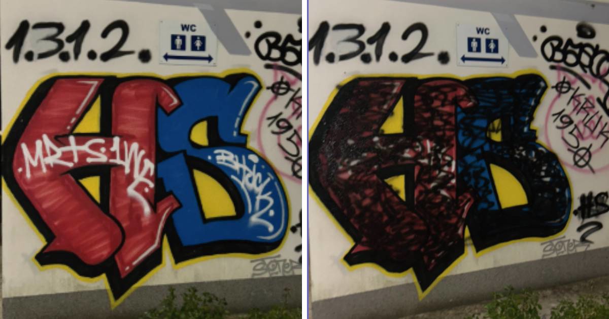 Poljski huligani uništavali grafite Torcide po Dalmaciji. Pohvalili se fotkama