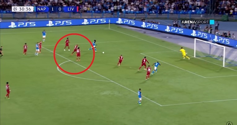 VIDEO Napoli trpa Liverpool. Igrač od 80 milijuna eura stoji i gleda
