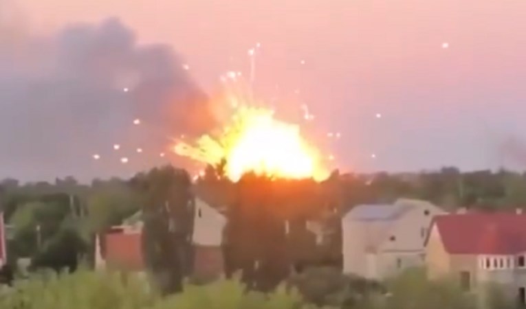 VIDEO Ukrajinski političar objavio snimku ogromne eksplozije