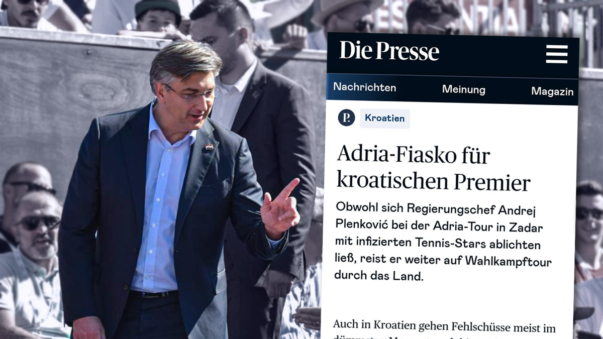 Austrijski list: Jadranski fijasko hrvatskog premijera