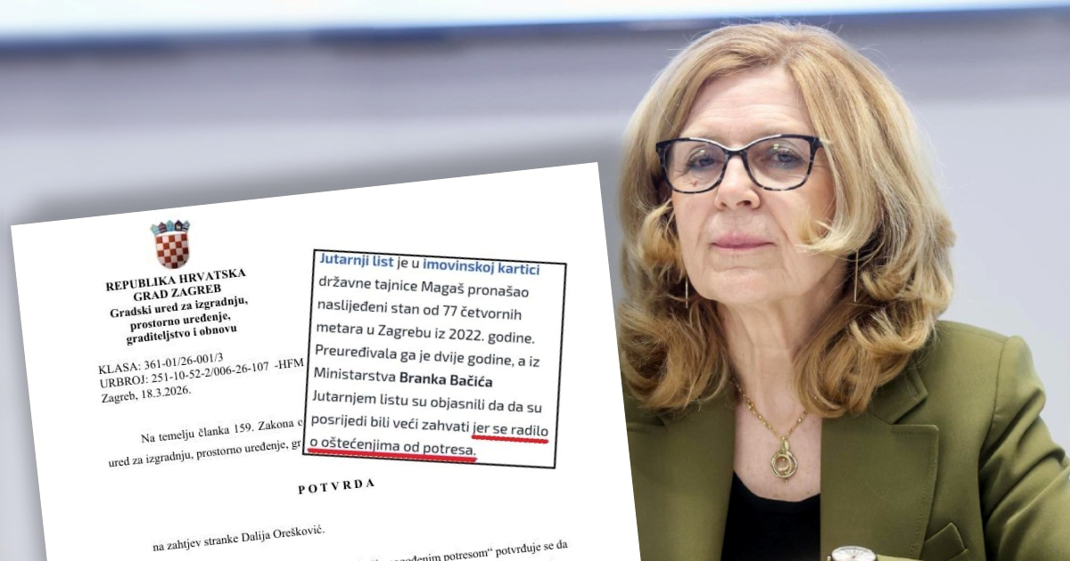 Dalija Orešković objavila dokument: "Bačić je lagao". Odgovorila državna tajnica