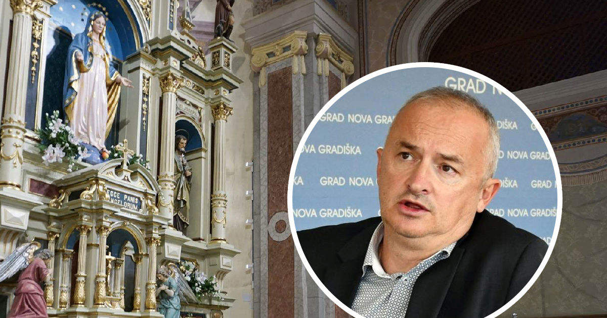 Tko je danas uhićeni Vinko Grgić? Biskupu poklonio kip Gospe