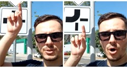 Kombinacija prometnih znakova u Mostaru zbunila ljude. Vidite li u čemu je problem?