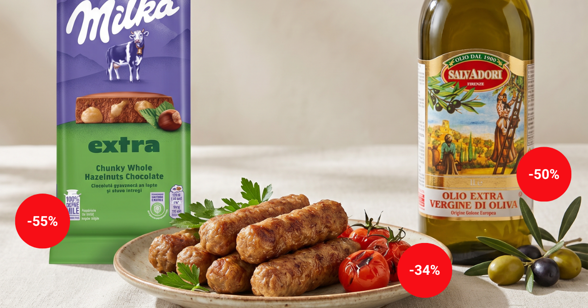 Milka čokolade su na 55% popusta, Koestlin napolitanke na 42%