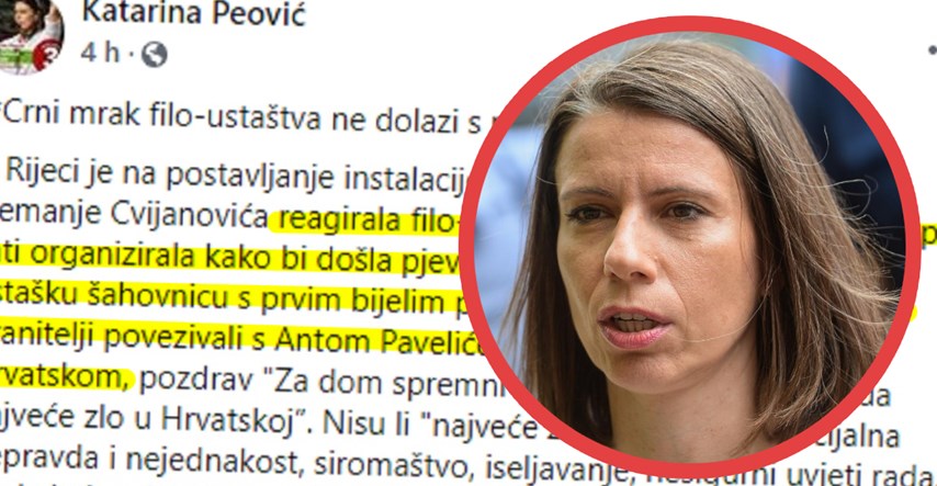 Katarina Peović brani petokraku