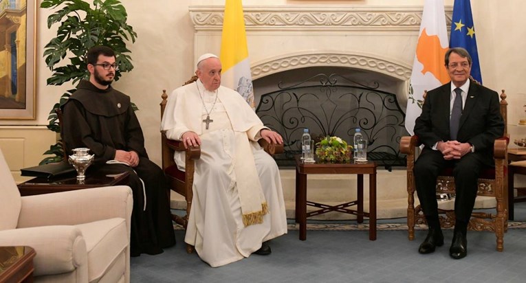 Papa komentirao podijeljeni Cipar: Ne dopustimo da prevlada mržnja