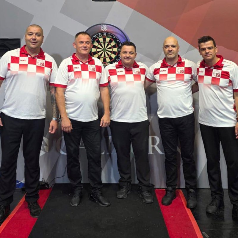 Hrvatski pikadisti ostvarili povijesni uspjeh na WDF SP-u. Izgubili su u polufinalu