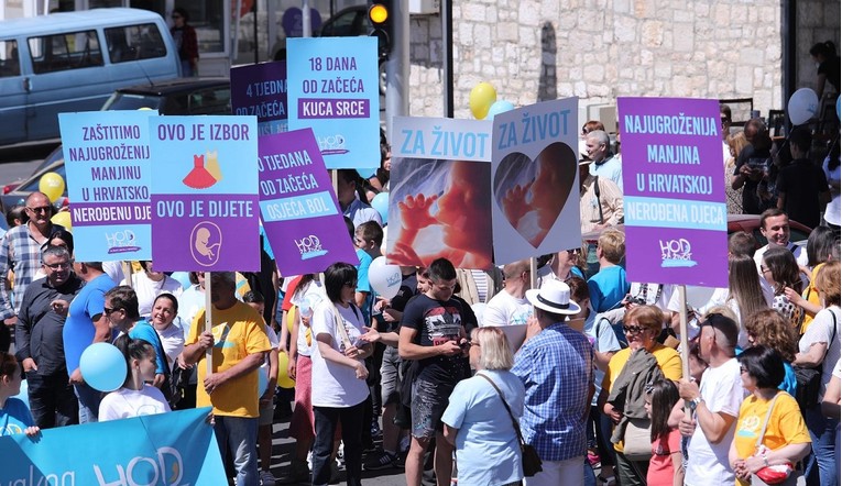 Hod za život bit će i u Varaždinu, organizatori ga povezali s ratom u Ukrajini