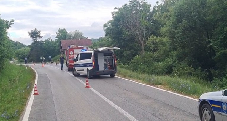 Teška prometna nesreća kod Požege, poginuo vozač kamiona
