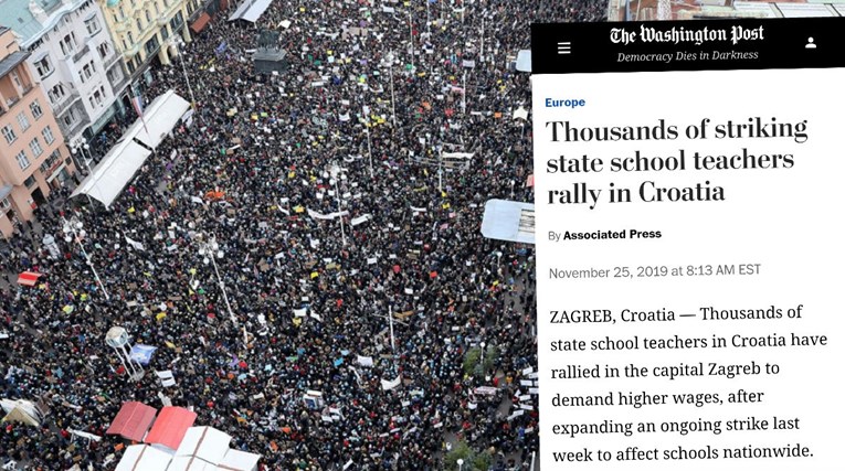 Svjetski mediji pišu o velikom štrajku hrvatskih učitelja
