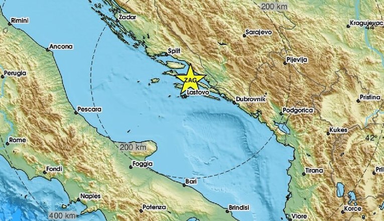 Slab potres na Pelješcu, ljudi kažu da se čuo udar