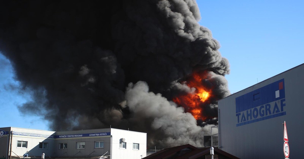 Vlasnik tvrtke siguran u uzrok požara u skladištu u Svetoj Nedelji