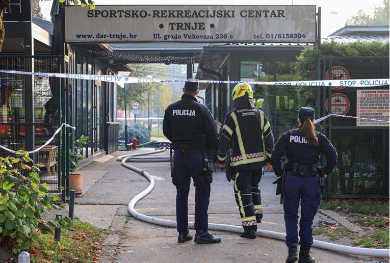 FOTO I VIDEO Ovo je zagrebački sportski centar koji je planuo. Poznat uzrok požara