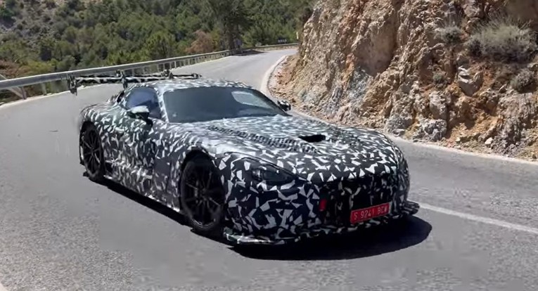 Novi Mercedes-AMG GT Black Series snimljen na testiranju u Španjolskoj