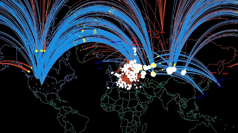 VIDEO Simulacija predviđa kako bi izgledao nuklearni rat, Europa bi bila uništena