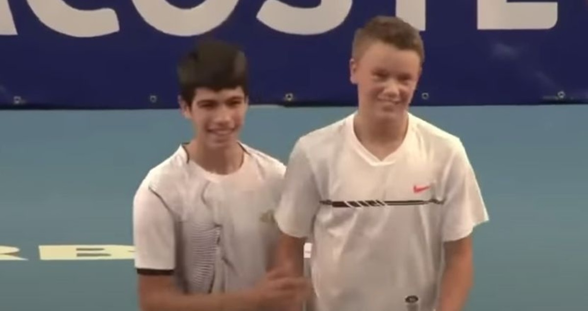 Dječaci s ove fotografije sada igraju četvrtfinale Wimbledona jedan protiv drugog