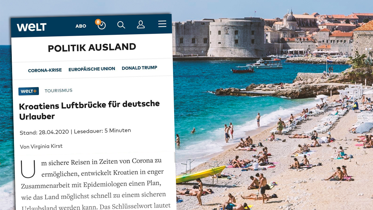 Njemački mediji pišu o ljetu u Hrvatskoj: "Počela je borba za europske turiste"