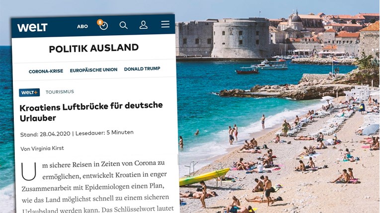 Njemački list: Hrvatska sanja o zračnim mostovima i koridorima za turiste