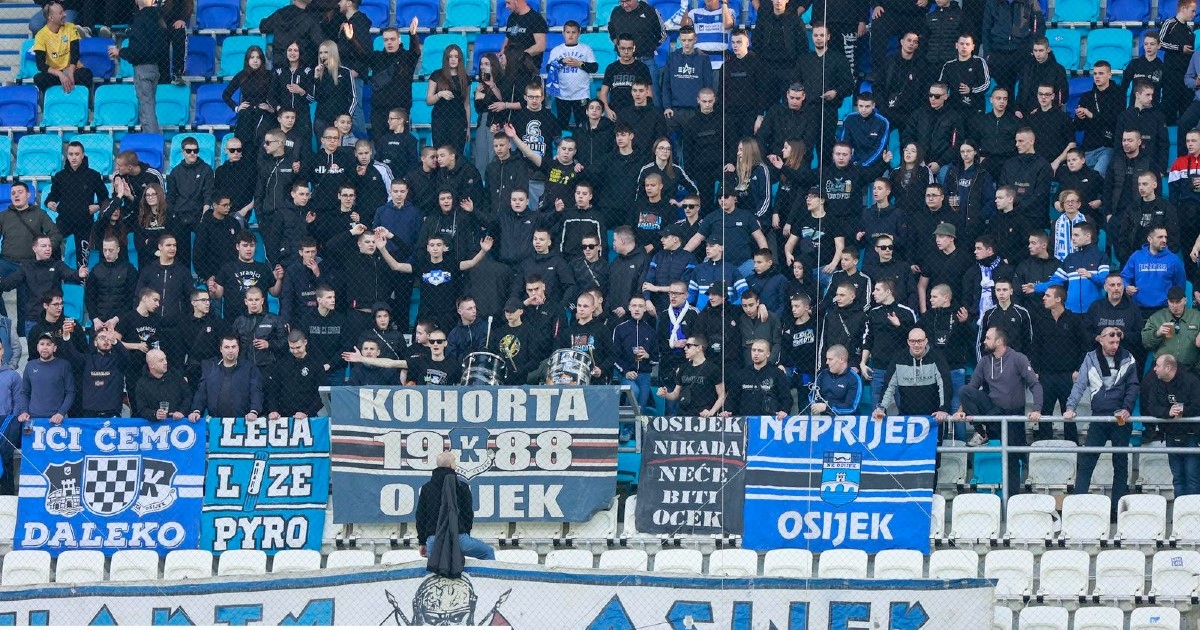 Kohorta žestoko izviždala igrače Osijeka nakon poraza od Varaždina