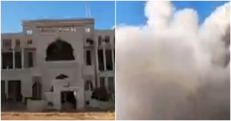 VIDEO Izraelska vojska digla u zrak Palaču pravde u Gazi