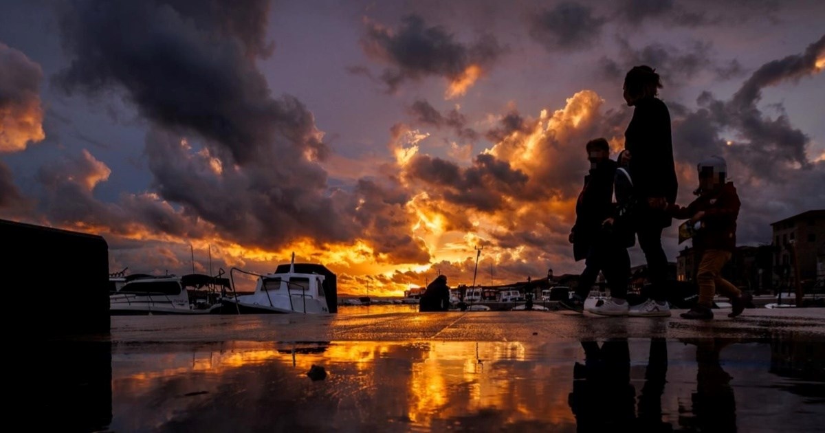 FOTO Zalazak sunca nad Splitom večeras je bio magičan
