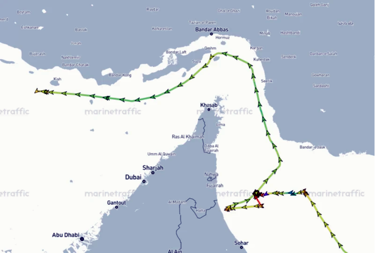 BBC: "Zombi brod" u Hormuškom tjesnacu odašilje lažni identitet