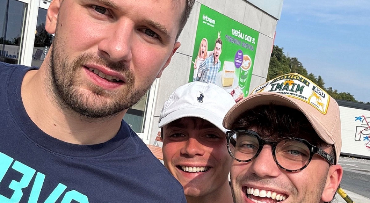 Dončić oduševio na benzinskoj u Sloveniji: "Evo asa Lakersa s vilom na Beverly Hillsu
