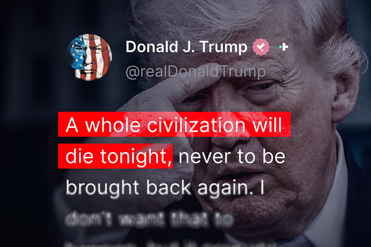 Reakcije na Trumpovu prijetnju. "Gurnut će nas u 3. svjetski rat. 25. AMANDMAN!!!"