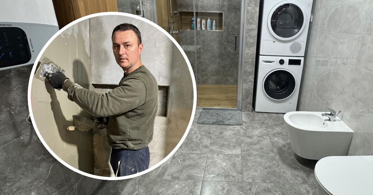 Goran je sam renovirao kupaonicu, rezultat je impresivan: "Sve me koštalo 6000 eura"