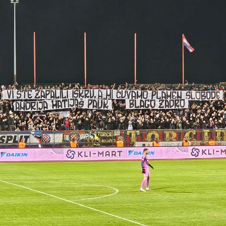 Pogledajte poruku Torcide u čast Blagi Zadri i Andriji Matijašu Pauku