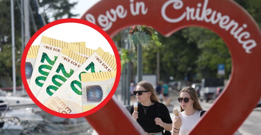 U Crikvenici dva sladoleda platio lažnom novčanicom od 200 eura