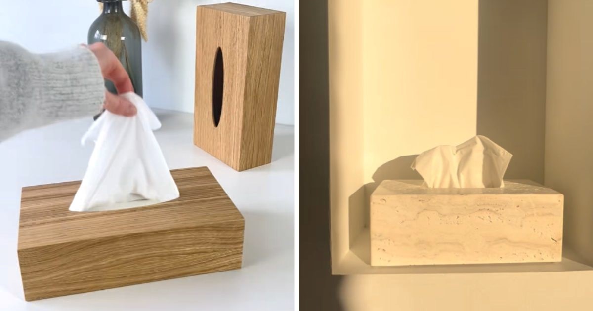 Više od nužnosti: Kutije za maramice kao elegantan detalj u domu