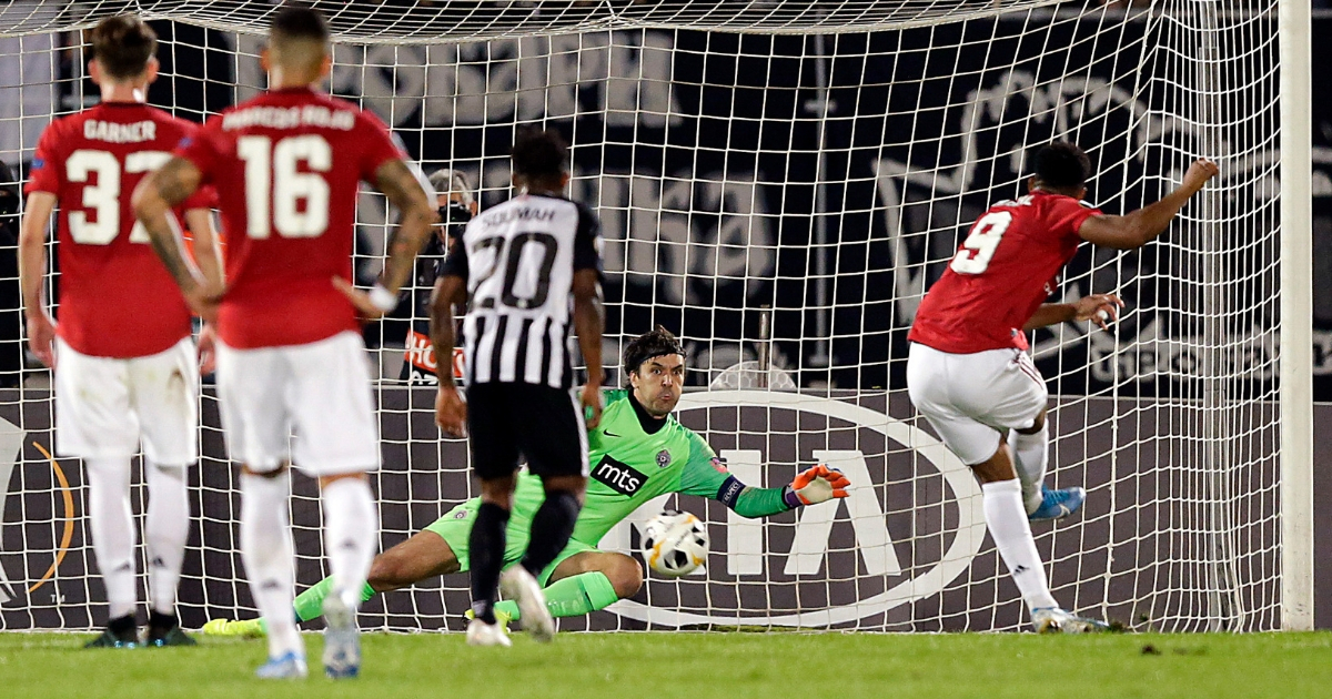 PARTIZAN - MAN UTD 0:1 Englezi nezasluženo pobijedili u paklu Beograda