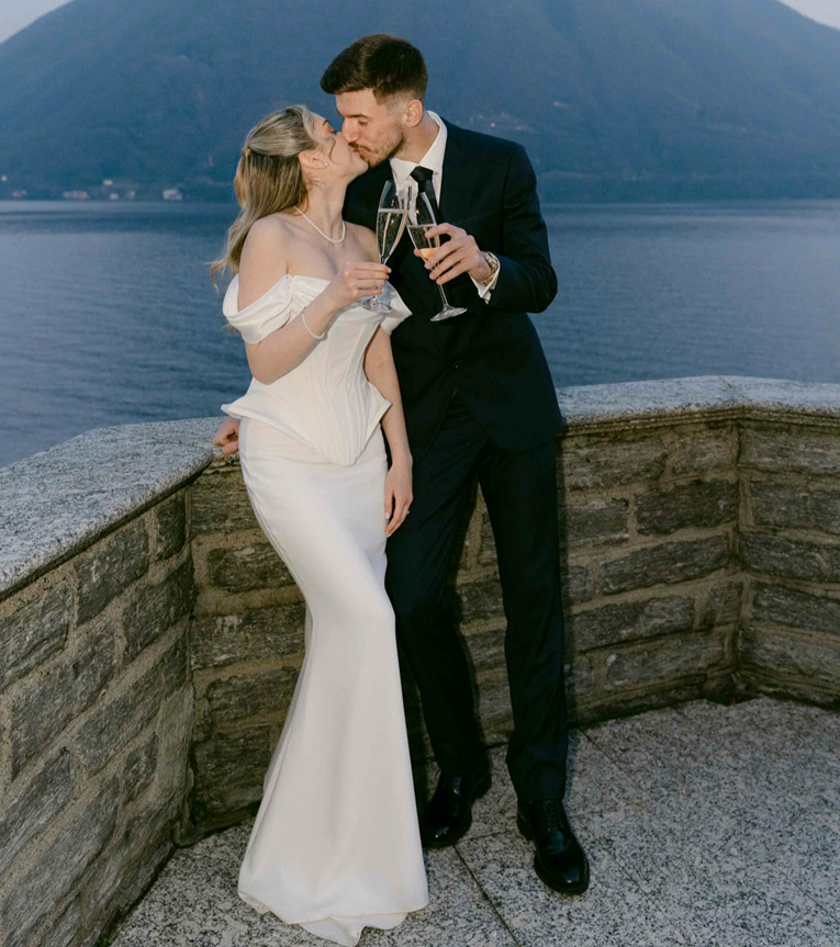 Petar Sučić (22) oženio studenticu na jezeru Como